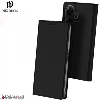 Dux Ducis Skin Pro dirbtinės odos dėklas - juodas (Xiaomi Redmi 13/Redmi Note 13R/Poco M6 4G) Dux Ducis Skin Pro dirbtinės odos dėklas - juodas (Xiaomi Redmi 13/Redmi Note 13R/Poco M6 4G)